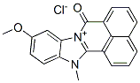 10-methoxy-13-methyl-7-oxo-7H-benzimidazo[2,1-a]benz[de]isoquinolinium chloride CAS#: 31107-39-8