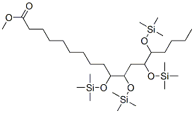 10,11,13,14-Tetrakis[(trimethylsilyl)oxy]octadecanoic acid methyl ester CAS#: 35437-06-0