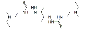 1,1'-(1,2-Dimethyl-1,2-ethanediylidene)bis[4-[2-(diethylamino)ethyl]thiosemicarbazide] CAS#: 32904-23-7