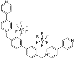 1,1'-[BIPHENYL-4,4'-DIYLBIS(METHYLENE)]BIS(4,4'-BIPYRIDINIUM) BIS(HEXAFLUOROPHOSPHATE) CAS#: 134815-78-4
