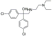 1,1-BIS(4-CHLOROPHENYL)-2-([2-(DIETHYLAMINO)ETHYL]AMINO)-1-ETHANOL CAS#: 321432-94-4