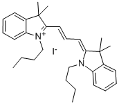 1,1'-DIBUTYL-3,3,3',3'-TETRAMETHYLINDOCARBOCYANINE IODIDE CAS#: 132752-00-2