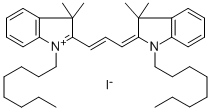 1,1'-DIOCTYL-3,3,3',3'-TETRAMETHYLINDOCARBOCYANINE IODIDE CAS#: 123316-86-9