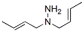 1,1-Di(2-butenyl)hydrazine CAS#: 36566-70-8