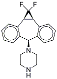1,1-Difluorocyclopropane-1-dibenzosuberyl Piperazine Dihydrochloride CAS#: 167155-78-4