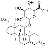 11-hydroxyprogesterone 11-glucuronide CAS#: 129238-72-8