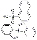 1,1'-spirobi(1H-indene), 1-naphthalenesulfonic acid deriv. CAS#: 121870-66-4