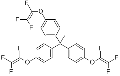1,1,1-TRIS(4-TRIFLUOROVINYLOXYPHENYL)ETHANE CAS#: 134130-24-8