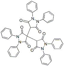 1,1',1'',2,2',2''-Hexaphenyl[4,4':4',4''-terpyrazolidine]-3,3',3'',5,5',5''-hexone CAS#: 3812-22-4