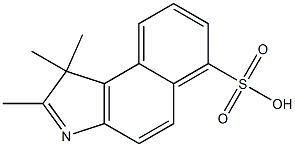 1,1,2-TriMethyl-1H-benzo[e]indole-6-sulfonic acid CAS#: 146384-40-9