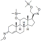 11,21-Bis[(trimethylsilyl)oxy]pregn-4-ene-3,20-dione bis(O-methyloxime ) CAS#: 32206-60-3