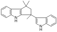 1,1,3-trimethyl-3-(3'-indolyl)-1,2,3,4-tetrahydrocyclopent(b)indole CAS#: 120551-57-7
