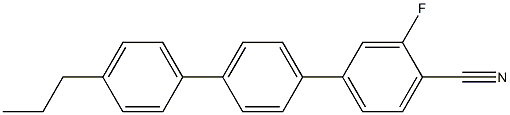 [1,1':4',1''-Terphenyl]-4-carbonitrile, 3-fluoro-4''-propyl- CAS#: 127655-35-0