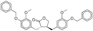 trans-(±)-Dihydro-3,4-bis[[3-Methoxy-4-(phenylMethoxy)phenyl]Methyl]-2(3H)-furanone CAS#: 116261-30-4