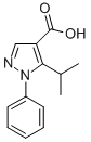 5-Isopropyl-1-phenyl-1H-pyrazole-4-carboxylic acid CAS#: 116344-18-4