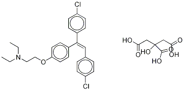 Deschloro-4,4'-dichloro CloMiphene Citrate(E/Z Mixture) CAS#: 117884-83-0