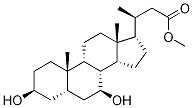 (3α,5β,7β)-3,7-Dihydroxy-24-norcholan-23-oic Acid Methyl Ester CAS#: 118316-16-8