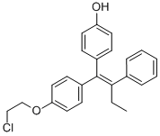 (E/E)-1-[4-(2-Chloroethoxy)phenyl]-1-(4-hydroxyphenyl)-2-phenyl-1-butene CAS#: 119757-57-2
