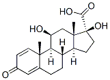 (11beta,17alpha)-11,17-dihydroxy-3-oxoandrosta-1,4-diene-17-carboxylic acid CAS#: 37927-29-0