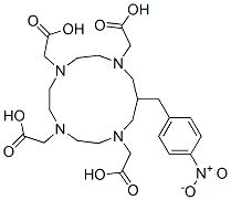 12-(4-nitrobenzyl)-1,4,7,10-tetraazacyclotridecane-1,4,7,10-tetraacetic acid CAS#: 128924-91-4