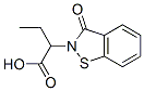 1,2-Benzisothiazole-2(3H)-acetic acid, -alpha--ethyl-3-oxo- CAS#: 126684-64-8