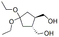 1,2-Cyclopentanedimethanol,4,4-diethoxy-,trans-(9CI) CAS#: 158214-38-1