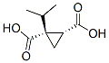 1,2-Cyclopropanedicarboxylicacid,1-(1-methylethyl)-,(1R-cis)-(9CI) CAS#: 148261-92-1