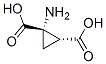 1,2-Cyclopropanedicarboxylicacid,1-amino-,trans-(9CI) CAS#: 134098-41-2