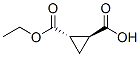 1,2-Cyclopropanedicarboxylicacid,monoethylester,(1S,2S)-(9CI) CAS#: 175415-95-9