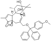 12-DEOXYPHORBOL 20-METHOXYTRITYL ETHER CAS#: 123597-60-4