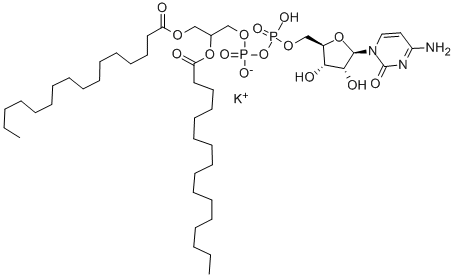 1,2-DIHEXADECANOYL-SN-GLYCERO-3-DIPHOSPHOCYTIDINE POTASSIUM SALT CAS#: 3152-52-1