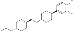 1,2-Difluoro-4-[trans-4-[2-(trans-4-propylcyclohexyl)ethyl]cyclohexyl]benzene CAS#: 117943-37-0