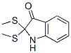 1,2-Dihydro-2,2-bis(methylthio)-3H-indol-3-one CAS#: 35524-63-1
