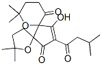 12-Hydroxy-2,2,8,8-tetramethyl-13-(3-methyl-1-oxobutyl)-1,7-dioxadispiro[4.0.5.3]tetradec-12-ene-11,14-dione CAS#: 38574-28-6