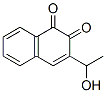 1,2-Naphthalenedione, 3-(1-hydroxyethyl)- (9CI) CAS#: 129113-09-3
