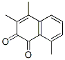 1,2-Naphthalenedione, 3,4,8-trimethyl- (9CI) CAS#: 135467-67-3