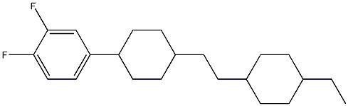 1,2-difluoro-4-(4-(2-(4-ethylcyclohexyl)ethyl)cyclohexyl)benzene CAS#: 117923-19-0