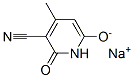 1,2-dihydro-6-hydroxy-4-methyl-2-oxonicotinonitrile, sodium salt CAS#: 39120-56-4