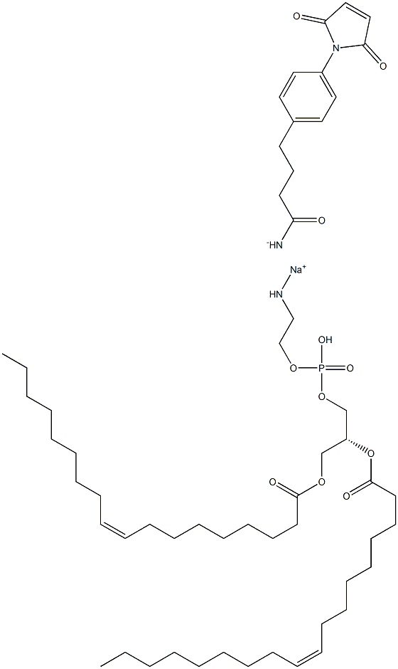1,2-dioleoyl-sn-glycero-3-phosphoethanolaMine-N-[4-(p-MaleiMidophenyl)butyraMide] (sodiuM salt) CAS#: 384835-49-8