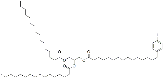 1,2-dipalmitoyl-3-(15-(4-iodophenyl)pentadecanoyl)-rac-glycerol CAS#: 150518-91-5