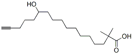 12-hydroxy-2,2-dimethyl-heptadec-16-ynoic acid CAS#: 148019-73-2