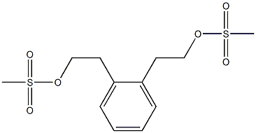 1,2-phenylenebis(ethane-2,1-diyl) diMethanesulfonate CAS#: 130800-04-3