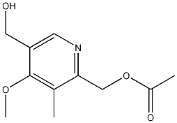 2-Acetoxymethyl-5-hydroxymethyl-4-methoxy-3-methylpyridine CAS#: 120003-77-2