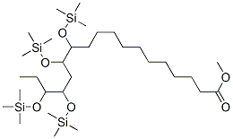 12,13,15,16-Tetrakis[(trimethylsilyl)oxy]octadecanoic acid methyl ester CAS#: 35605-50-6