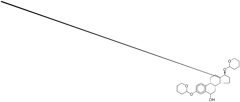 (17β)-3,17-Bis[(tetrahydro-2H-pyran-2-yl)oxy]-estra-1,3,5(10)-trien-6-ol CAS#: 122566-22-7