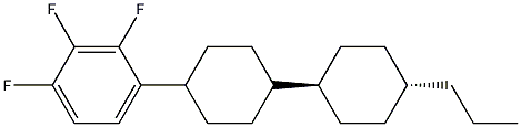 1,2,3-Trifluoro-4-[(trans,trans)-4'-propyl[1,1'-bicyclohexyl]-4-yl]benzene CAS#: 139056-62-5