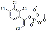 1,2,3-trichloro-4-[(E)-2-chloro-1-dimethoxyphosphoryloxy-ethenyl]benze ne CAS#: 37913-85-2