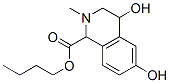 1,2,3,4-Tetrahydro-4,6-dihydroxy-2-methyl-1-isoquinolinecarboxylic acid butyl ester CAS#: 36769-46-7
