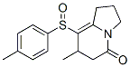 1,2,3,5,6,7-hexahydro-7-methyl-8-(4-tolylsulfinyl)-5-indolizinone CAS#: 129762-22-7
