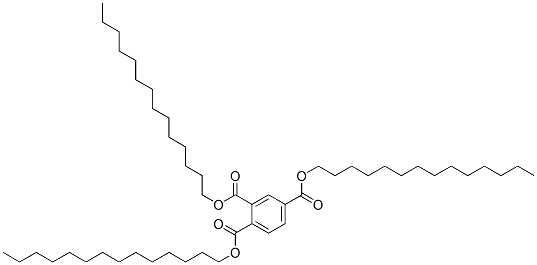 1,2,4-Benzenetricarboxylic acid tritetradecyl ester CAS#: 120062-71-7